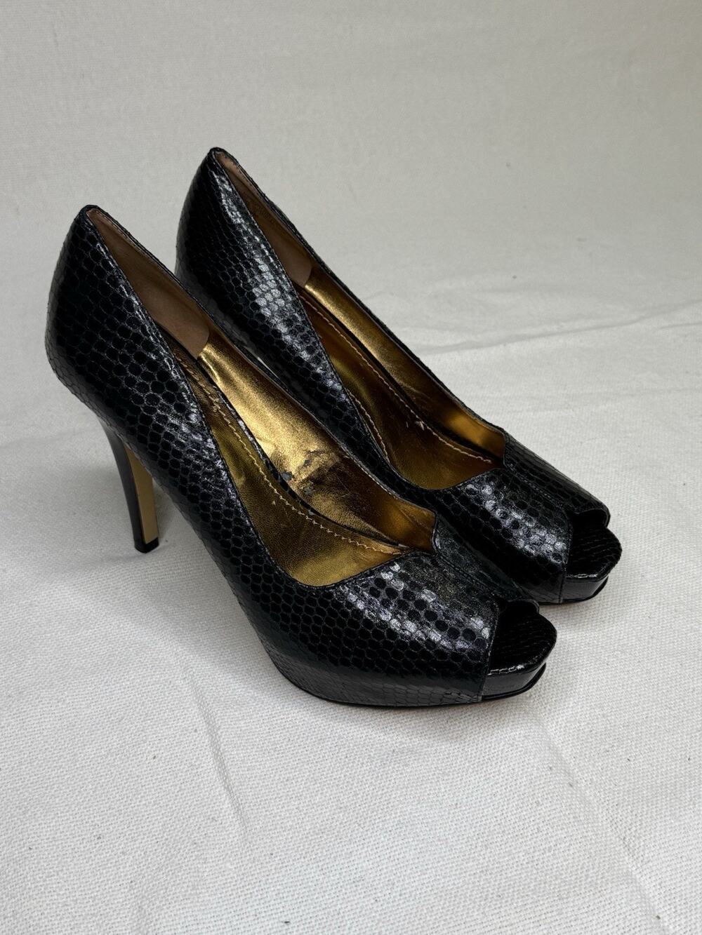 Nine West Ladies High Heel Shoes - Black - Size 9M